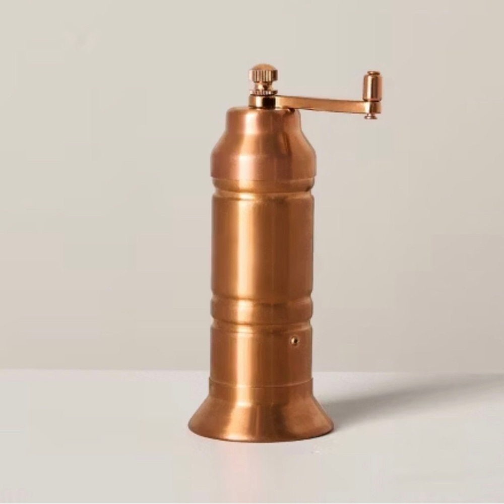 Short Salt &!Pepper Crank Grinder Copper Finish - Hearth & Hand™ with Magnolia